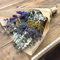 Dried Flower Bouquet - Purple