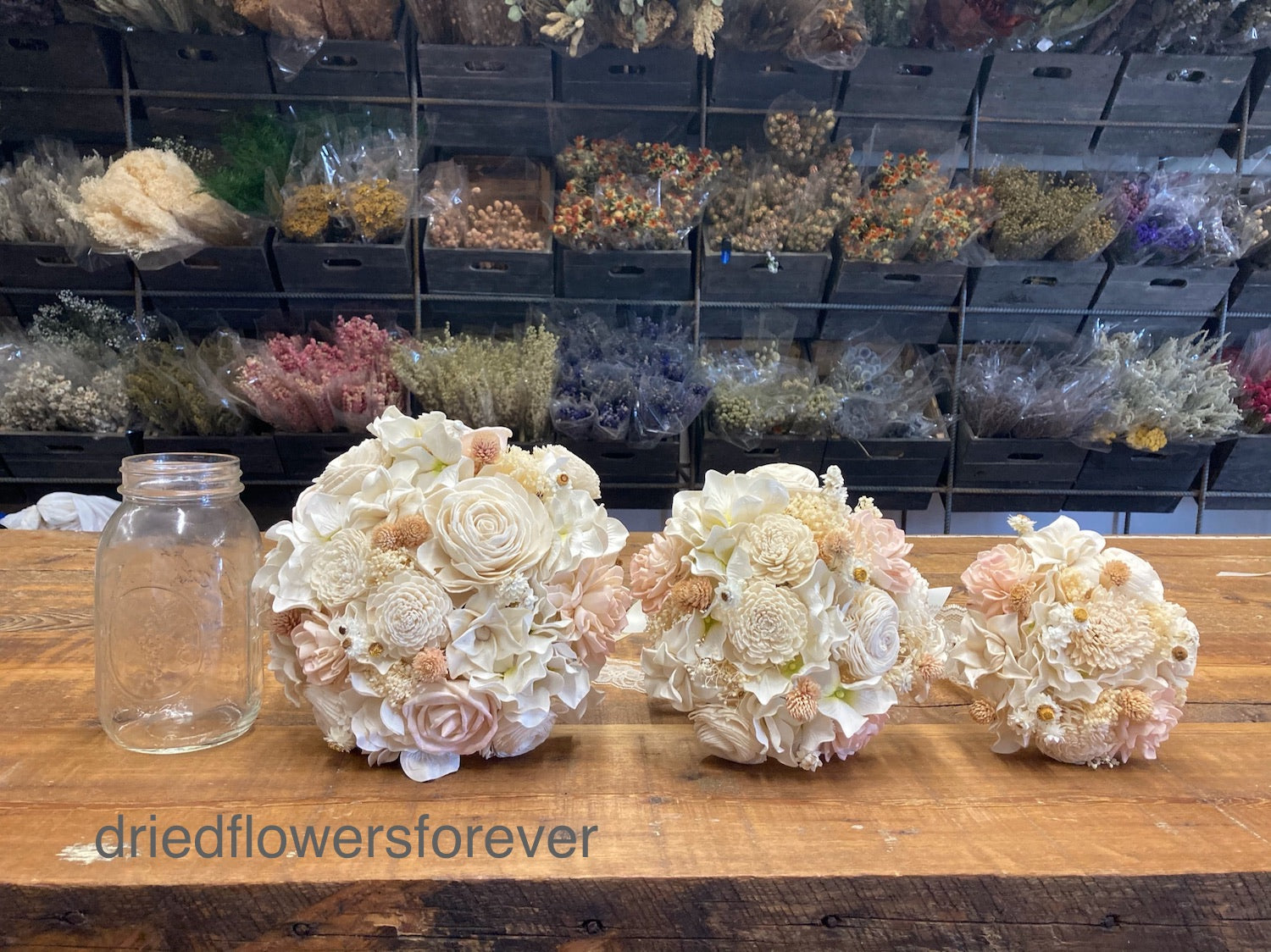 Blush Pink Classic Wedding Bouquet