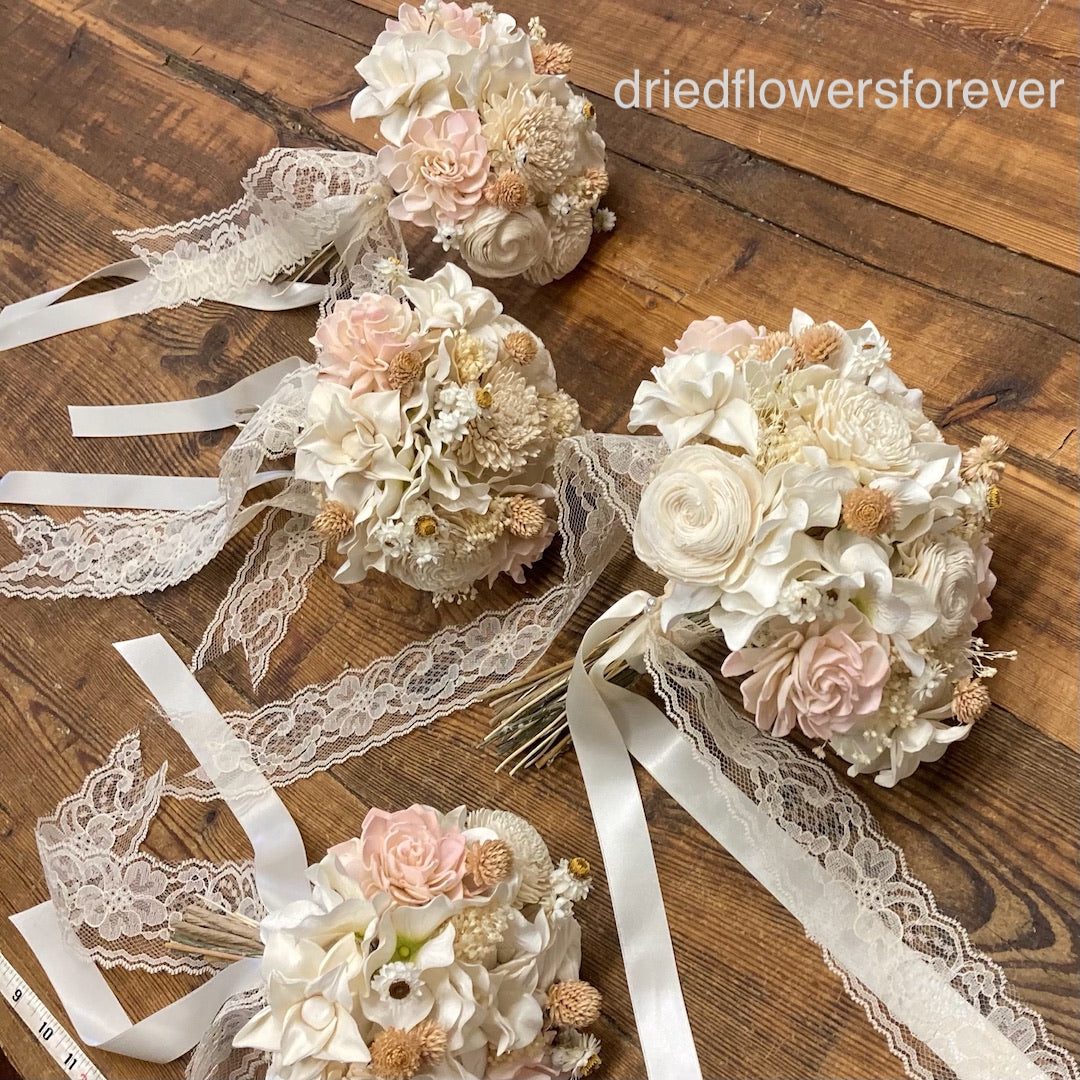 Blush Pink Classic Wedding Bouquet