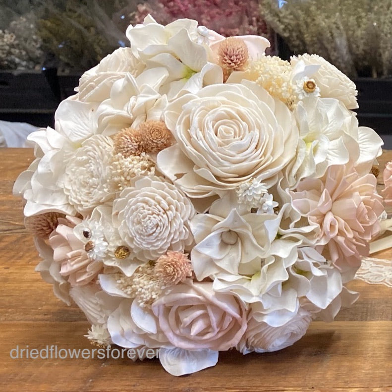 Blush Pink Classic Wedding Bouquet