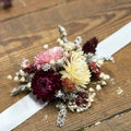 Burgundy & Pink Corsage