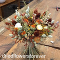 Orange & Yellow Herb Wedding Bouquet