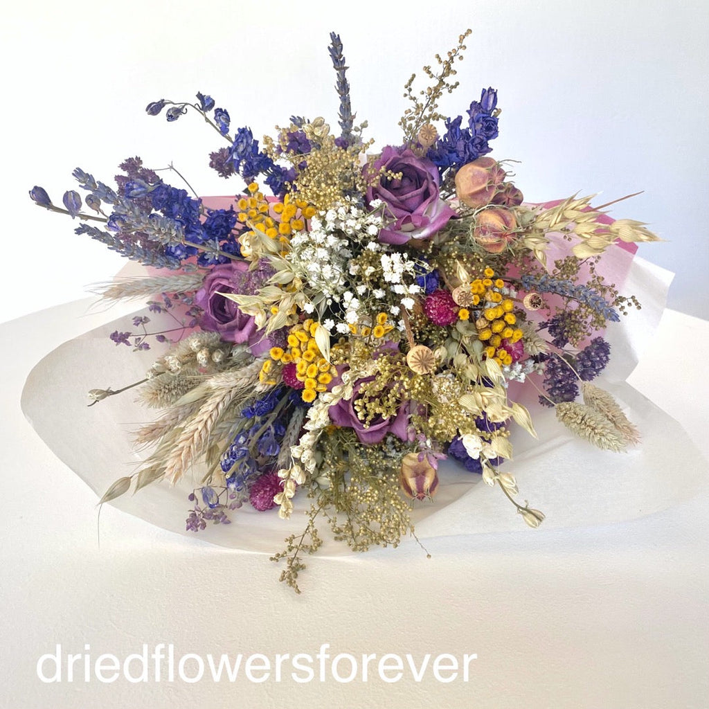 Purple & Mauve Field Bouquet