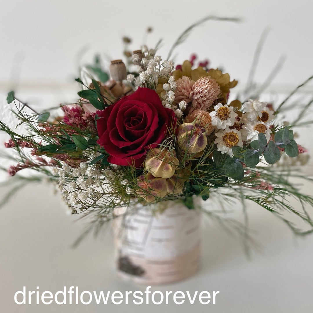 Red & Pink Floral Arrangement