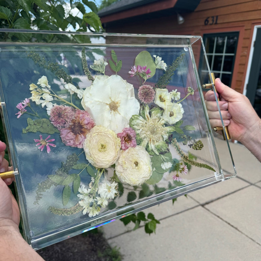 Clear Flower Tray