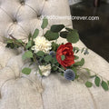 Poppy Red Bud Vase Dried Flower Bouquet
