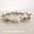 Lavender & Pale Pink Flower Crown