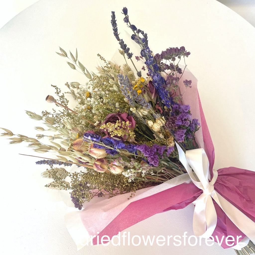 Purple & Mauve Field Bouquet