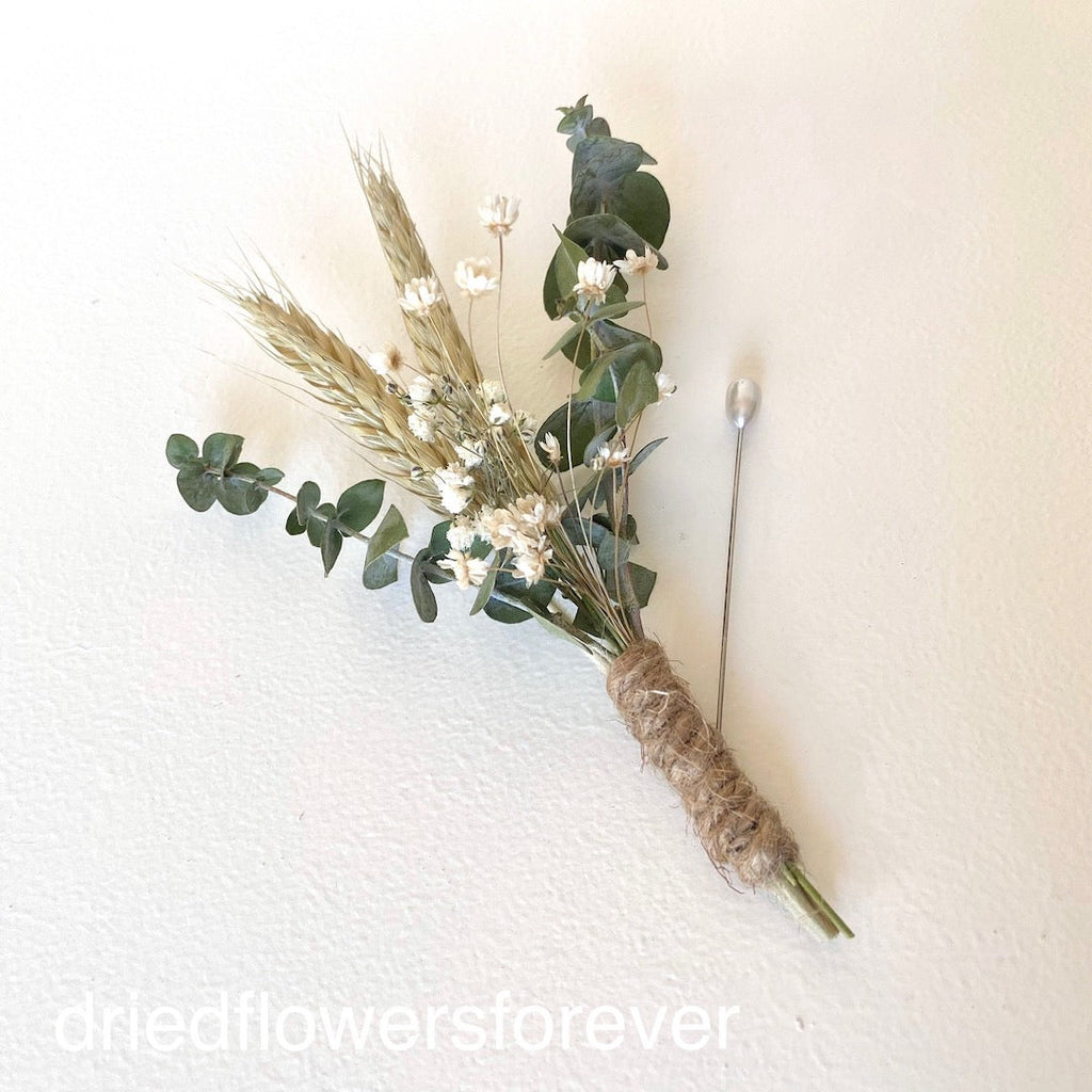 Eucalyptus Boutonniere